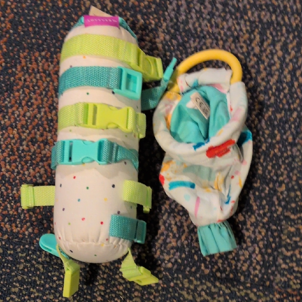 Buckle Colorful Kids Accessory Set And Sensory Bag